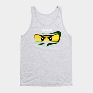 Ninjago Eyes GREEN Ninja FanArt FanMade Tank Top